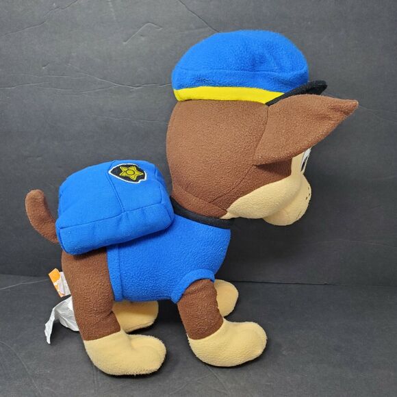 Paw Patrol Chase 16" Plush Stuffed Animal Nickelodeon Toy Police Dog Blue Toy - Picture 2 of 7